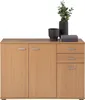 Kommode - Buche Nachbildung - B 106 cm - 3 Türen - 2 Produktbild-Vorschau 10