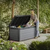 KETER Boîte de rangement Cortina 570 L Gris/Antracite Voir les images du produit 19