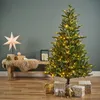 Albero di Natale artificiale Everland, Allison Pine verde, Anteprima dell’immagine prodotto 4