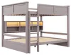 Etagenbett 160x200 cm mit 6 Stauraumschränken, Produktbild-Vorschau 8
