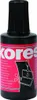 Kores Stempelfarbe, Inhalt: 27 ml, schwarz Voir les images du produit 1