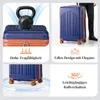 FCH Kofferset, 5tlg. Hartschalen Reisekoffer & Trolley Set Produktbild-Vorschau 7