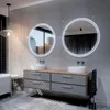 Runder Spiegel mit LED - Venezia - 55 cm Produktbild-Vorschau 14