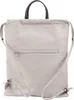 Damen Rucksack aus weichem Leder, Weiß, 42 cm, mit Produktbild-Vorschau 2