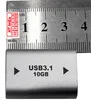 USB-C auf USB-A Adapter 3.0 Buchse zu Buchse für Daten & Produktbild-Vorschau 2