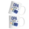 Opa Loading 2023 Tasse Weiß Geschenk Werdende Großväter Produktbild-Vorschau 2