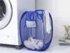 Verk 01607 Składany kosz na bieliznę ciemnoniebieski Podgląd zdjęcia produktu 4