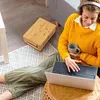 Relaxdays Scatola porta cavi, guida cavi e ventilazione, A Anteprima dell’immagine prodotto 3