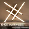 ZMH Plafoniere Camera da letto LED Nero 24W Luce soggiorno Anteprima dell’immagine prodotto 5