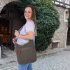 Sunsa Damen Umhängetasche. Hobo Tasche aus Canvas/Leinwand. Produktbild-Vorschau 9