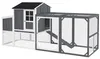 PawHut kippenhok, 236,5 x 91 x 114 cm. Kippenren met Productafbeelding-voorbeeld 1