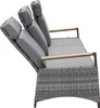 LC Garden »Keramo« Teak Living 3er Sofa Dreisitzer Sofa Produktbild-Vorschau 4