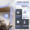 Wandregal Karo Schweberegal aus Holz Natur/Weiß Produktbild-Vorschau 6