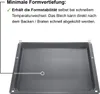 Backblech emailliert (Backwagen) HZ541000 (dunkelgrau) Produktbild-Vorschau 3