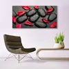 Glasbilder 140x70 Wandbild Druck auf Glas Blütenblätter Produktbild-Vorschau 3