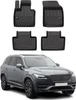 2014-2024 Dywaniki podłogowe Volvo XC90 TPE czarne 4 szt Podgląd zdjęcia produktu 1