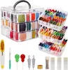 Handi Stitch Stickgarn Set - (187er Pack) - Kreuzstich Set Produktbild-Vorschau 1