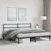 A bedroom scene with a bed frame and bedding. Náhľad obrázku produktu