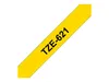 brother TZe Tape TZe 621 Schriftbandkassette Bandbreite: 9 Produktbild-Vorschau 4