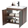 Mobile sospeso per lavabo con due ante a chiusura Anteprima dell’immagine prodotto 11