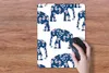 MuchoWow® Mauspad Mousepad Elefant - Tier - Muster 30x40 cm Produktbild-Vorschau 4