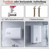 COSTWAY Warmwasserspeicher 25L mit Doppelbehälter, 1300W / Produktbild-Vorschau 9