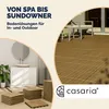 CASARIA® Holzfliesen FSC®-zertifiziertes Eukalyptusholz 1m² Produktbild-Vorschau 5