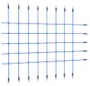 vidaXL Lezecká sieť 200x150 cm Modrá Náhľad obrázku produktu 5