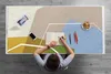 Podložka na stůl Podložka na stůl 100x50 cm Podložka pod Náhled obrázku produktu 3