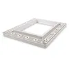 A white plastic frame with a rectangular opening, designed for a skimmer. Produktbild-Vorschau