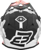 Bogotto V328 Camo Motocross Helm, schwarz/weiß/orange, M Produktbild-Vorschau 2