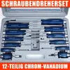 Set de 12 tournevis en acier chrome vanadium coffret inclus Voir les images du produit 4