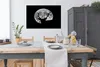 MuchoWow® Poster Hirsch - Mond - Nacht 120x90 cm - Wandbild Produktbild-Vorschau 3