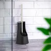 WENKO WC Garnitur Toiletten Bürsten Klo Halter Ares Schwarz Produktbild-Vorschau 5