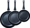 Sada granitových panvíc BLACK LINE, 3 ks, 20/24/28 cm Náhľad obrázku produktu 3