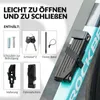 ROCKBROS Fahrrad Schloss Faltschloss 67CM Anti-Diebstahl Produktbild-Vorschau 2
