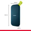 Prenosný SSD SanDisk (SDSSDE30) 2 TB Monterey Náhľad obrázku produktu 2