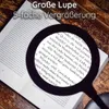 Lupenlampe LED mit Standfuß - LED Lupenleuchte - Tischlupe Produktbild-Vorschau 4