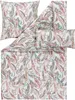 Estella Mako-Satin Bettwäsche 135x200 Adora grün brunt Produktbild-Vorschau 4