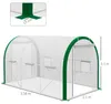 Outsunny folietunnelkas, 3,58 x 2,1 x 2,1 meter, met Productafbeelding-voorbeeld 3