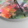Wanduhr - Rund - Glasuhr - Abstraktion modern - 30x30cm - Produktbild-Vorschau 5