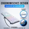 KLIM Chroma RGB Gaming Tastatur QWERTZ deutsch mit USB Produktbild-Vorschau 3