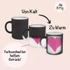 Trendation - Herz Farbwechsel Zauber-Tasse Valentinstag Produktbild-Vorschau 2