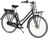A studio shot of a gray electric bicycle against a white background. Voir les images du produit