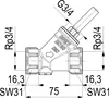 Js Rueckflussverhinderer, O.entl. Produktbild-Vorschau 2