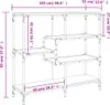 Möbel Konsolentisch Schwarz 103x32x95 cm Holzwerkstoff - Produktbild-Vorschau 7