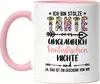 Ich bin stolze Tante Tasse Rosa Geschenk Idee Geburtstag Produktbild-Vorschau 1