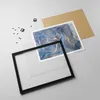 Gerahmtes Poster - Schwarzer Rahmen - Gold Blau Farbe - Produktbild-Vorschau 4