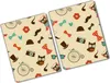 Tulup Glas Herdabdeckplatte - 2x40x52 cm - Produktbild-Vorschau 1
