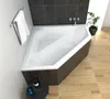 ECOLAM Badewanne Eckbadewanne IRMA 140 x 140 cm + Styropor Produktbild-Vorschau 3